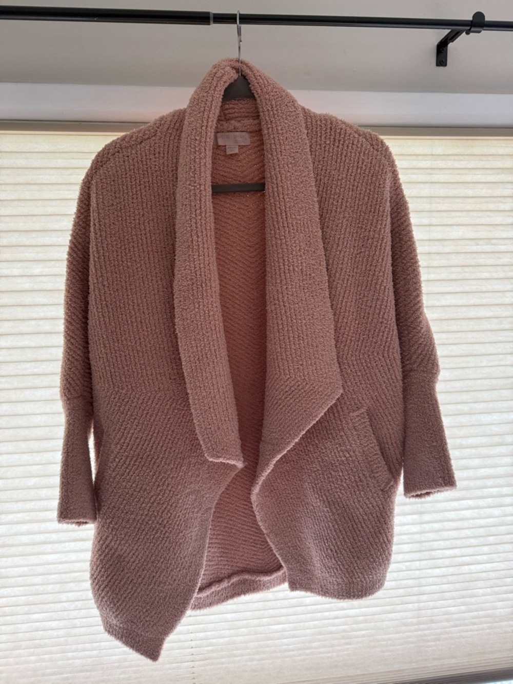 Barefoot dreams Cozychic Cardigan Sweater - Dusty Rose (peach)